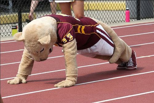 The Mascot for the best University. I love #CUC