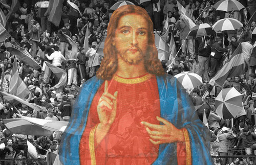 La barra de cristo, descontrolando en todas las iglesias!