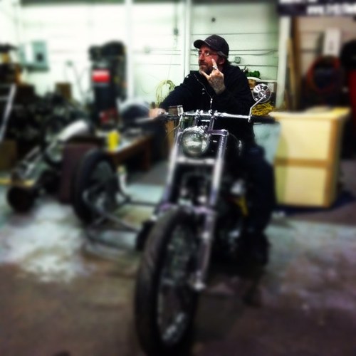 Fritz refused to take what the motorcycle market had to offer for people suffering from paralysis. So he's doing it for himself!