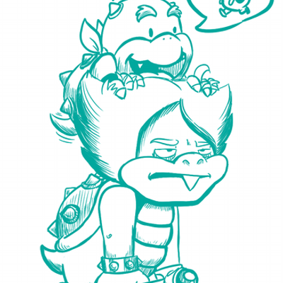 KoopaTV: Ludwig Von Koopa's Holiday at the Moomoo Milk Bar