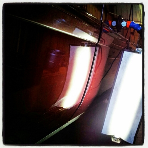 Paintless dent removal, master level craftsman. 21 years experience, 4 year diploma earned in '03.
