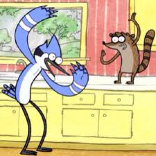 Regular Show new episode every Monday at 8:00