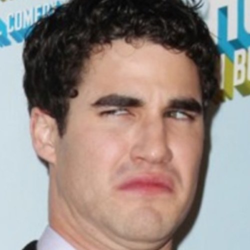 HARDCORE DARREN AND GLEE FAN LIKE UGHHH MY OVARIES EXPLODE WHEN I SEE DARREN. Thanks to glee im so addicted to broadway. If anyone of them tweeted me i'd DIE :D