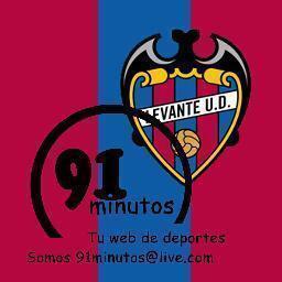 91minutosLEV's profile picture. Informamos de forma veraz y al instante sobre la actualidad levantinista. Sección dedicada en exclusiva al Levante UD, de http://t.co/4Fx4BMDE8v