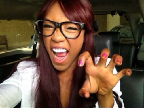 The WWE Diva Alicia Fox. Not the real 1. Real is @AliciaFoxy. Single