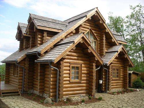 Architects of fine log homes and timber-frames. At the present we are capable to provide individual custom design services - over the internet or per person.