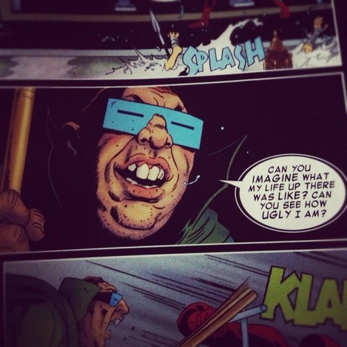 Living a life of a Mole isn't THAT bad... At least I have friends. *Pets mole monster*

#MarvelNow
