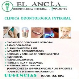 Clínica Odontológica El Ancla / F: (55)  2289978  / Copiapo 739, Of. 303 ANTOFAGASTA      CHILE