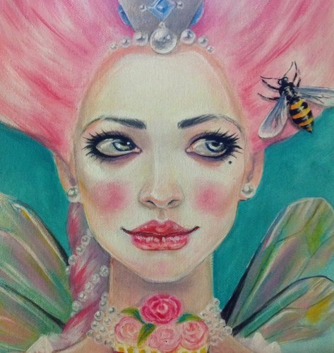 Australian fairy artist. I paint faeries & other whimsies. I also paint lowbrow style, see my Marie Antoinette as Fairy Godmother series, & find me on Zazzle!