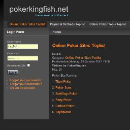 Online poker sites toplist, poker tools toplist, payment methods toplist. Under development, but soon all these toplists will be exclusively based on USER votes