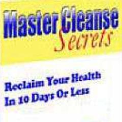 MasterCleanse05's profile picture. Master Cleanse Secrets provides a step by step guide to help you reclaim your health by eliminating internal wastes.