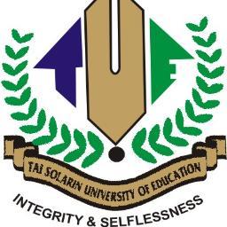 Official Twitter Account of the Tai Solarin University of Education, Ogun State, Nigeria [http://t.co/gsGTz2G5PL]