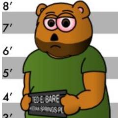 Recovering drug addict, teddy bear.