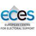 European Centre for Electoral Support (ECES) (@ECESeu) Twitter profile photo