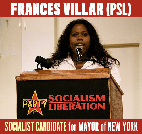 FrancesVillar's profile picture. A fighter for women, for Black, Latino and all oppressed nationalities, for LGBT people—a fighter for all working people.