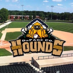 We're a baseball team that plays at Benedictine University that offers FREE parking, in-game promotions, kid's zone and more! #HoundsBaseball