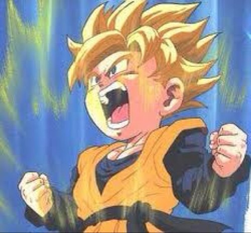 Hi my names Goten my parents are Goku and Chi-Chi my bigger brother is Gohan *stomach growl* bye im hugrey #DBZ #RP