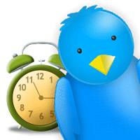 Send out tweets when your not there!