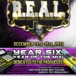 Join us for the 6th Annual OG RON C R.E.A.L Music Conference.  This is THE YEAR OF MIX as we pay tribute to nations top producers. #REALTMC2012