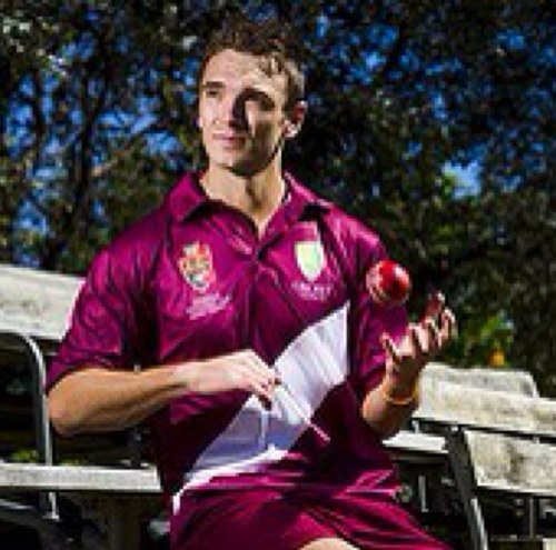 Lives in Richmond, Indigenous leg spinning lawyer, Studied B.Hsc, B. A, JD and GDLP Now making up the numbers at Coburg Cricket Club