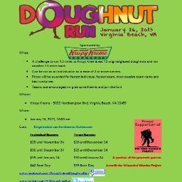 Do you think you have what it takes to eat a dozen doughnuts and run a 5k at the same time? Join the Krispy Kreme Doughnut Run and find out!