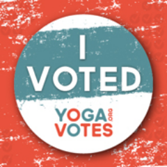 YOGAVOTES is where yoga meets politics. It's a call to action for yogis to bring the values & principles of yoga to the ballot box.