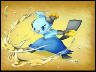 The much talk Dewott! Hope evolved being a strong Samurott. Pokemon of @ElectrikShock and @HollySpirit_! Let's get battle~!