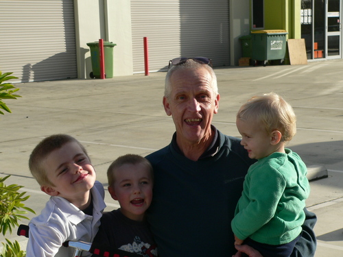 A dad and a Granddad that uses one of the best  telecommunications company on the planet...