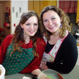 Hey! We're alaskan girls having fun cooking!:)