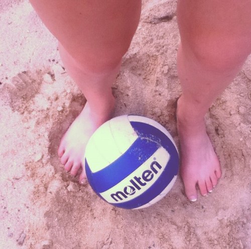 good players inspire themselves. great players inspire others.  volleyball