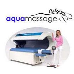 Aqua massage is a quick, convenient way to get a full-body massage.