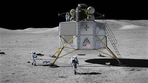 This is the official NASA Altair Lunar Lander twitter page. Learn how Altair's going to provide astronauts a base on the moon.