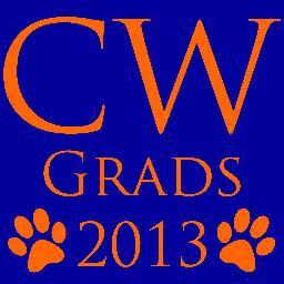 E-mail me: cwgrads.2013@gmail.com
Grad write ups (140 characters) Dec 12
Grad Calender photos next week.