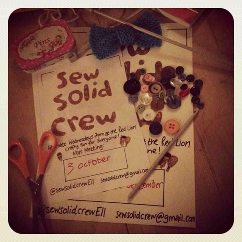 SewSolidCrewE11's profile picture. Leytonstone's finest crafters, thinkers, drinkers and talkers of all sorts... meeting fortnightly and locally..all welcome :)