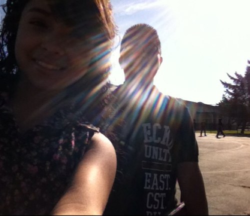 Daniel12Esparza's profile picture. Im a rusher. I love my followers 7th grader @ Hamilton 01-18-00 love my family bout the pic: im in the back(like always) and thats Leidy!