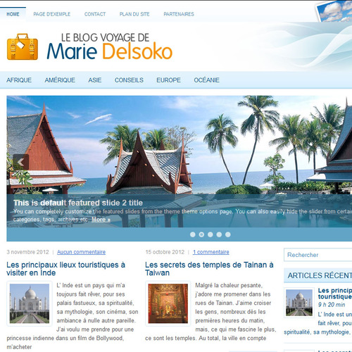 Je vous propose de découvrir sur cette page mes voyages, mes photos de voyage, des vidéos, des bons plans pour voyager, des conseils...