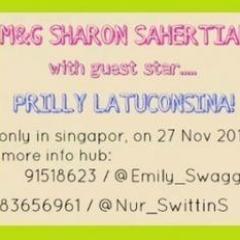 Ayuk Sharovers & Prillvers Singapore , ikut MnG Sharon & Prilly di Singapore ! Pasti seru loh , more info hub: @Emily_Swaggg noww yaa ;)