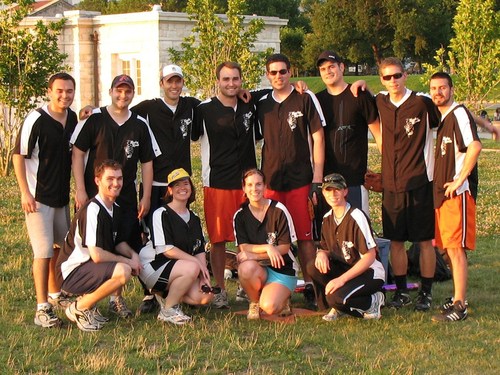 The softball team made up of staff members from Idaho's Congressional Delegation.