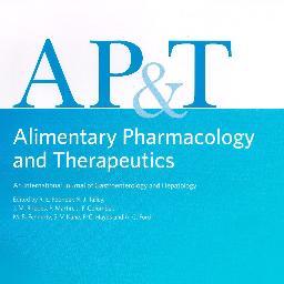 @APandT new papers in AP&T, summaries free-to-view. 2022 Impact Factor is 7.633, ranking AP&T 17/93 for journals in Gastroenterology & Hepatology.