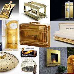 Goldshoppers specializes in Outrageous Objects All made of GOLD,available Now ! 
Info: goldshoppers@gmail.com also see website's : http://t.co/kWCMqHRwJz  and