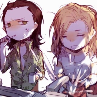 {Teen!Loki AU 18+ RP} Loki Laufeyson is my respectable name, another not so average highschool student who happens to be the younger brother of Thor Odinson