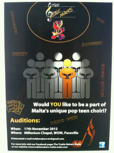 The new youth pop choir in Malta