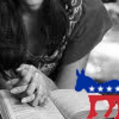 ChristianDemGrl's profile picture. I'm a Christian. I vote Democrat. Apparently, that means I'm going to hell. But I believe God loves me, the poor, the oppressed, AND the LGBT community.
