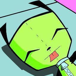HI THERE! My name is GIR! Guess who made WAFFLES!? :D