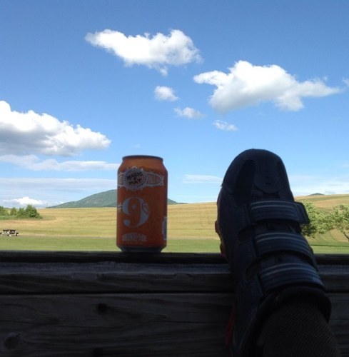 Mountain biking and being a good dad.