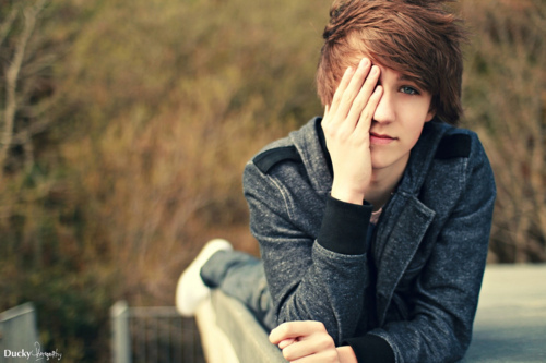 Once the curse hit, I changed from a deer to a human. But my shy and just a a bit too curious nature remained. [gay]