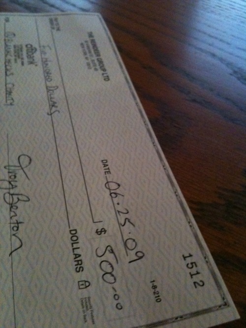 blankchecks's profile picture. As an experiment into the power of the twitter community and human kindness.