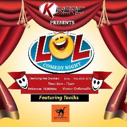 LOL Comedy Night hosted at Gatto Matto by The Crackers with musical performances by Aroma Band and a Special musical guest.