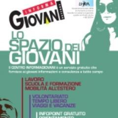 lo spazio dei giovani: informazioni e orientamento su lavoro, formazione, mobilità all'estero, volontariato.