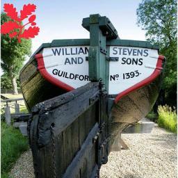 A National Trust property that's 20 miles of river navigation (that's part river, part canal) in Surrey, with a visitor centre at Dapdune Wharf in Guildford